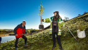 Tree planting above Gorpley reservoir in Calderdale where up to 200,000 trees will be planted Image: Yorkshire Water